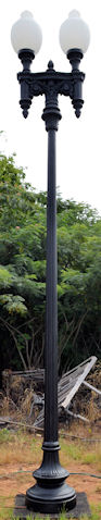 Boston twin street lamp