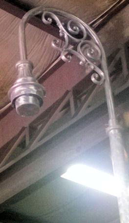 bishop's hook lamp post top