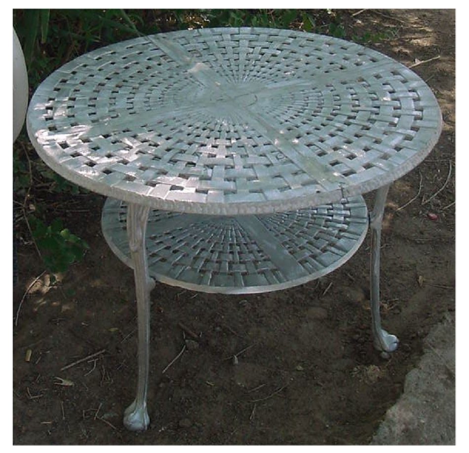 cast aluminum bistro