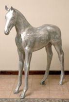 life size colt statue