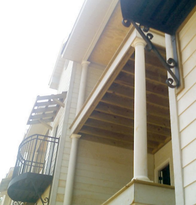 wrought iron bracket