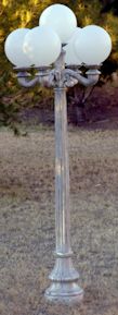 short saint charles lamp post