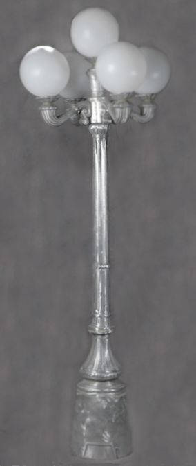 FIVE LIGHT VICTORIAN STREET LAMP