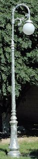 french lace street lamp