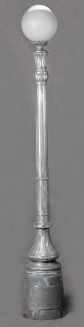 single light victorian lamp post