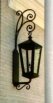 hand forged custom aluminum wall mount lamp