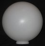 round polyethylene street lamp globe