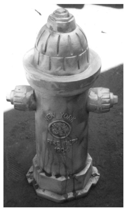 cast fire hydrant statue