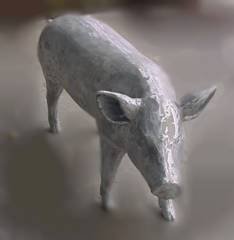 cast aluminum statue