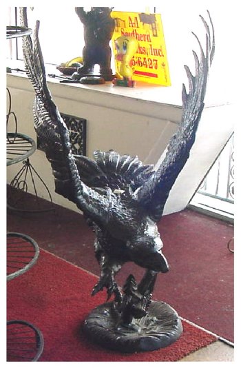 cast aluminum statue