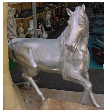 cast patio statue