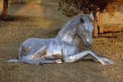 cast animal statue