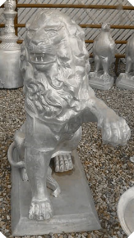 cast aluminum statue