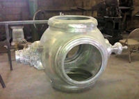 clock case in shop