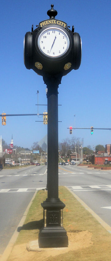 four dial street clock