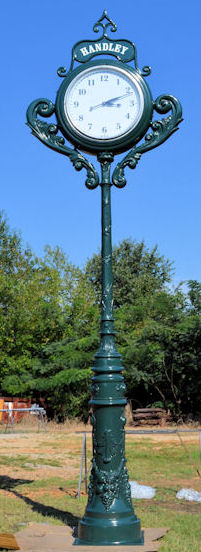 decorative street clock