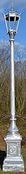 s3200 lamp post with gothic lantern