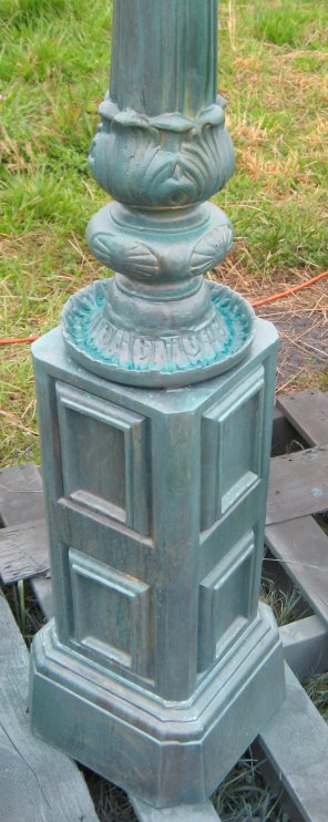 cast aluminum balboa base