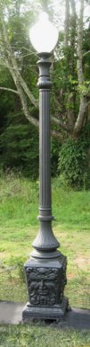 poseidon street lamp