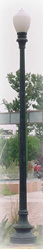 boston single street lamp