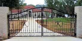 wrought iron gates