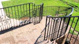 wrought iron railing