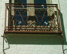 wrought iron julitte balconies